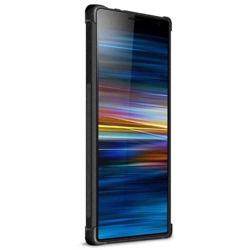 Etui Sony Xperia 10 Czarny Imak Czuje Się Na Skórze Etui Ochronne