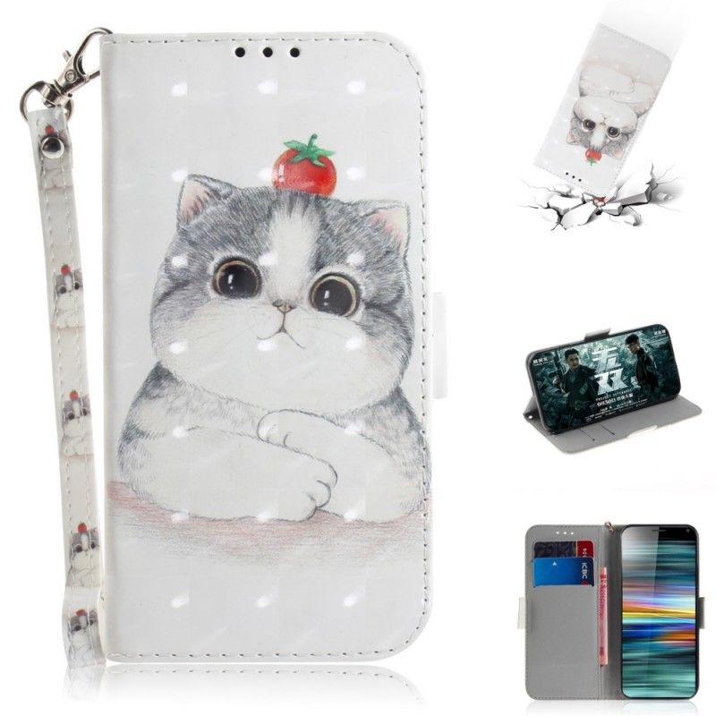 Pokrowce Sony Xperia 10 Pomidor Na Stringach Cat