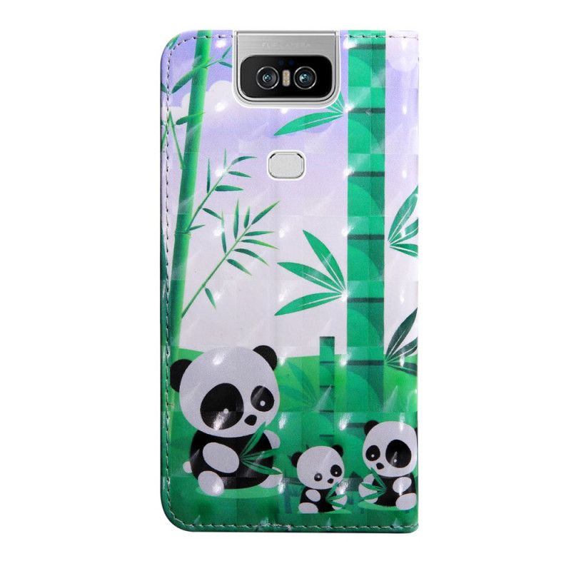 Etui Folio Asus ZenFone 6 Oktawa Mama I Anne Pandy