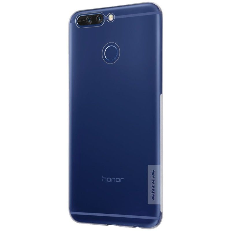 Etui Honor 8 Pro Brązowy Przezroczysty Nillkin Etui Ochronne