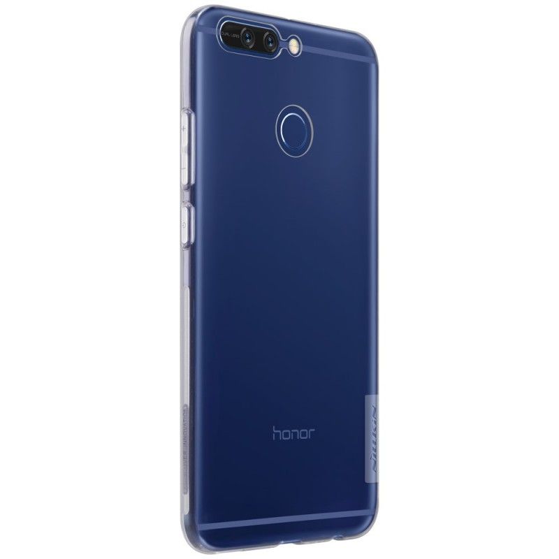 Etui Honor 8 Pro Brązowy Przezroczysty Nillkin Etui Ochronne