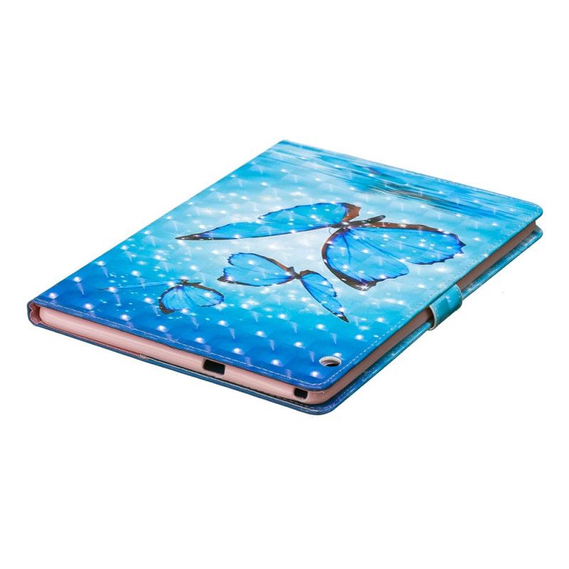 Etui Folio Huawei MediaPad T3 10 Niebieskie Motyle Etui Ochronne