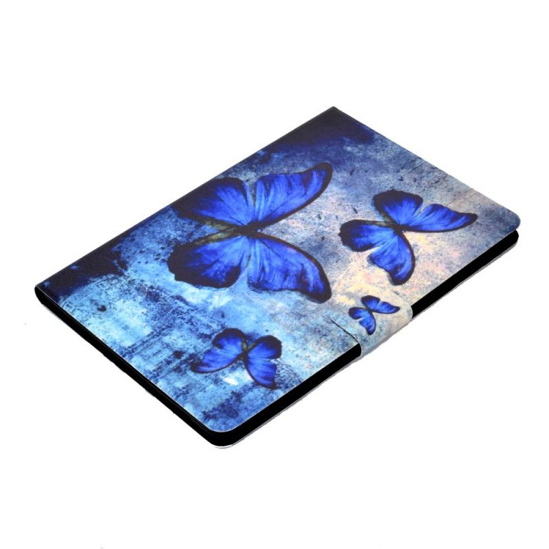 Etui Folio Huawei MediaPad T3 10 Niebieskie Motyle Etui Ochronne