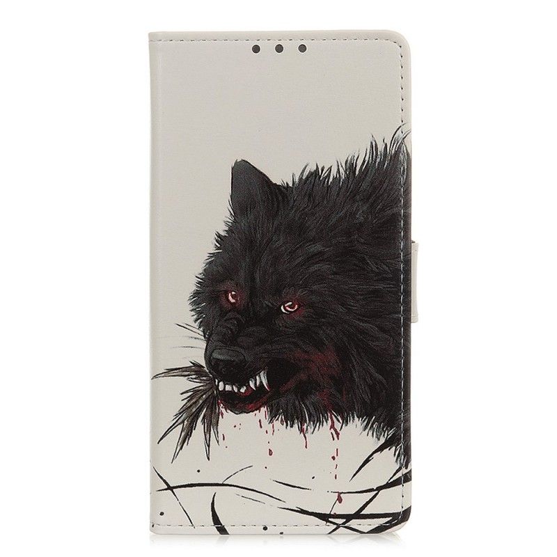 Etui Folio Samsung Galaxy A40 Głodny Wilk Etui Ochronne