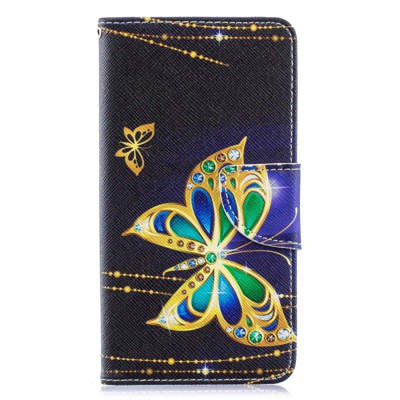 Etui Folio Samsung Galaxy A40 Magiczny Motyl