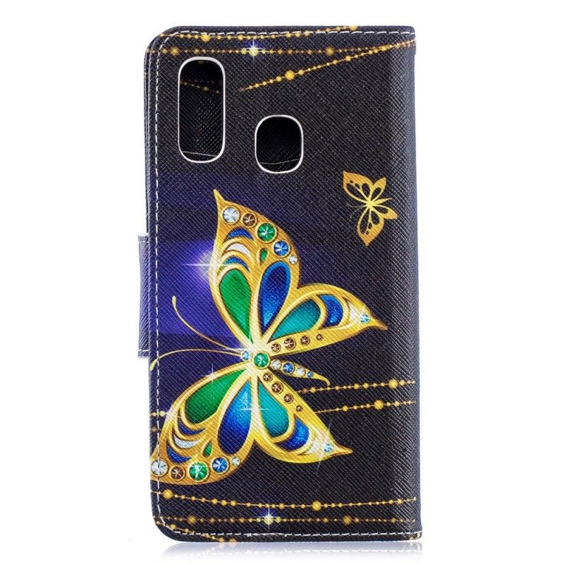 Etui Folio Samsung Galaxy A40 Magiczny Motyl