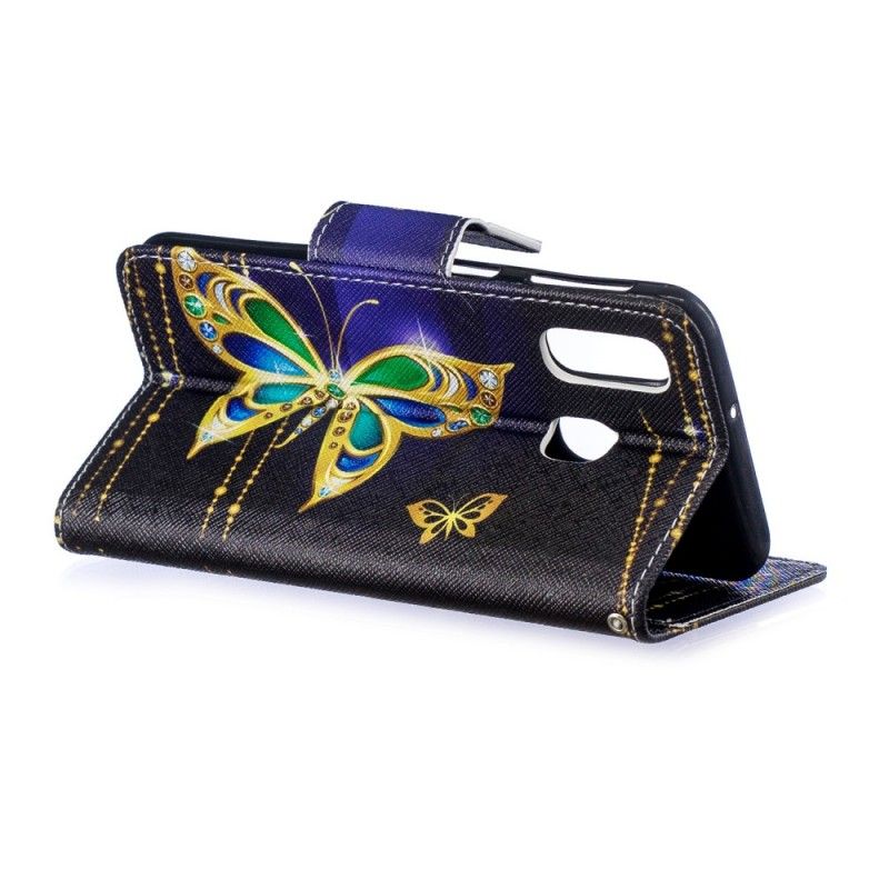 Etui Folio Samsung Galaxy A40 Magiczny Motyl