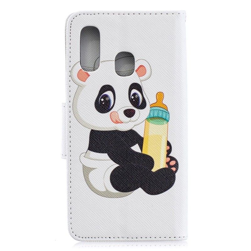 Etui Folio Samsung Galaxy A40 Mała Panda