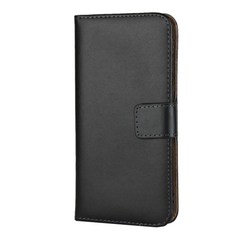 Etui Folio Samsung Galaxy A40 Portfel Z Prawdziwej Skóry