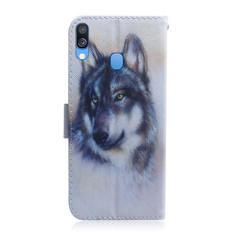 Etui Folio Samsung Galaxy A40 Psie Spojrzenie Etui Ochronne