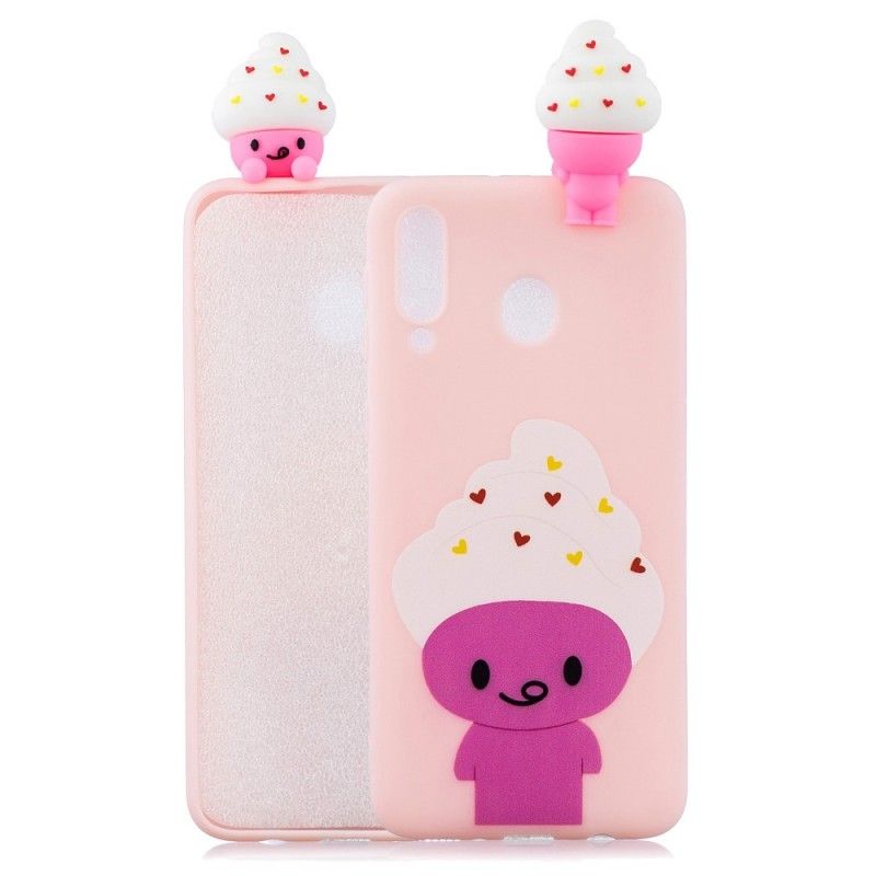 Etui Samsung Galaxy A40 Fajne Lody W 3D Etui Ochronne