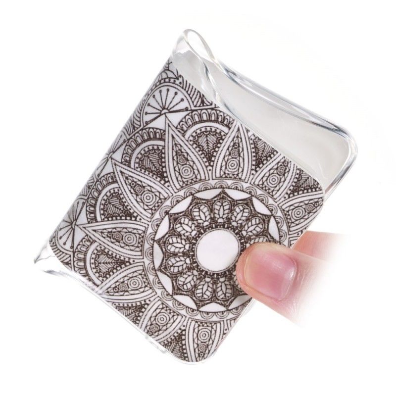 Etui Samsung Galaxy A40 Marmurkowa Mandala Etui Ochronne