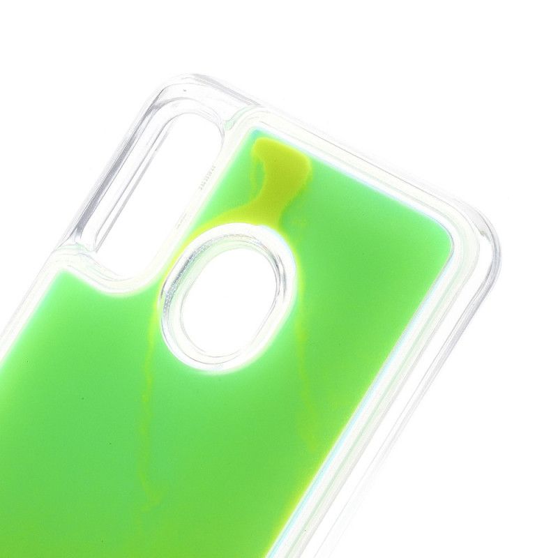 Etui Samsung Galaxy A40 Zielony Jabłkowy Fioletowy Fluorescencyjny Etui Ochronne