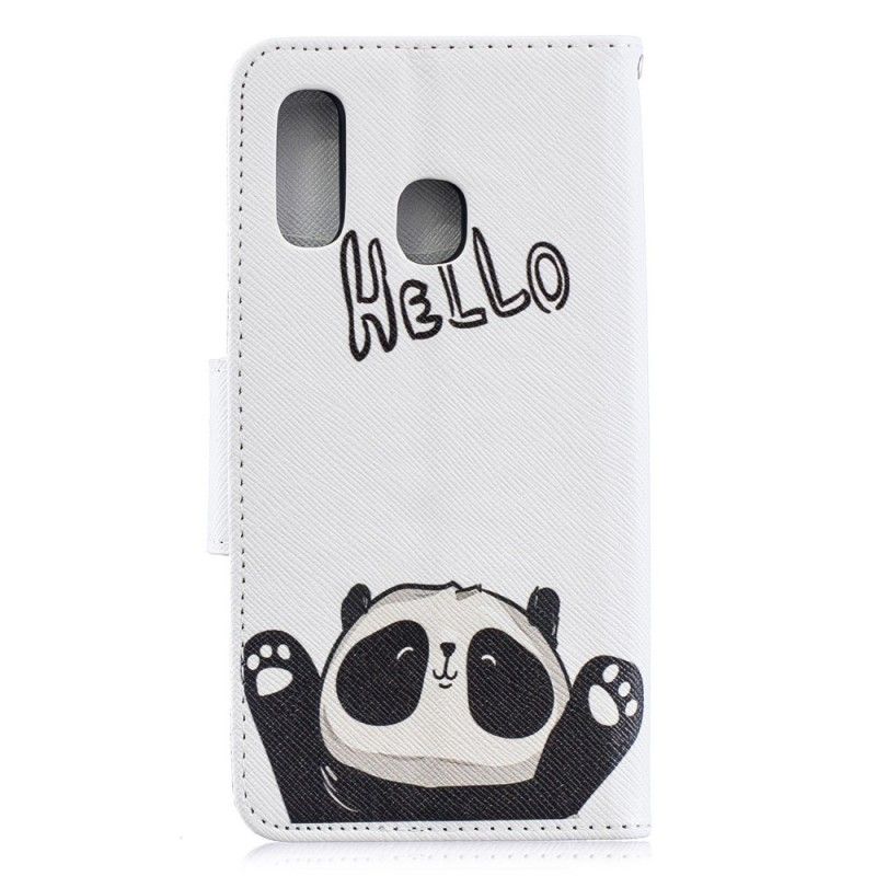 Pokrowce Samsung Galaxy A40 Cześć Panda