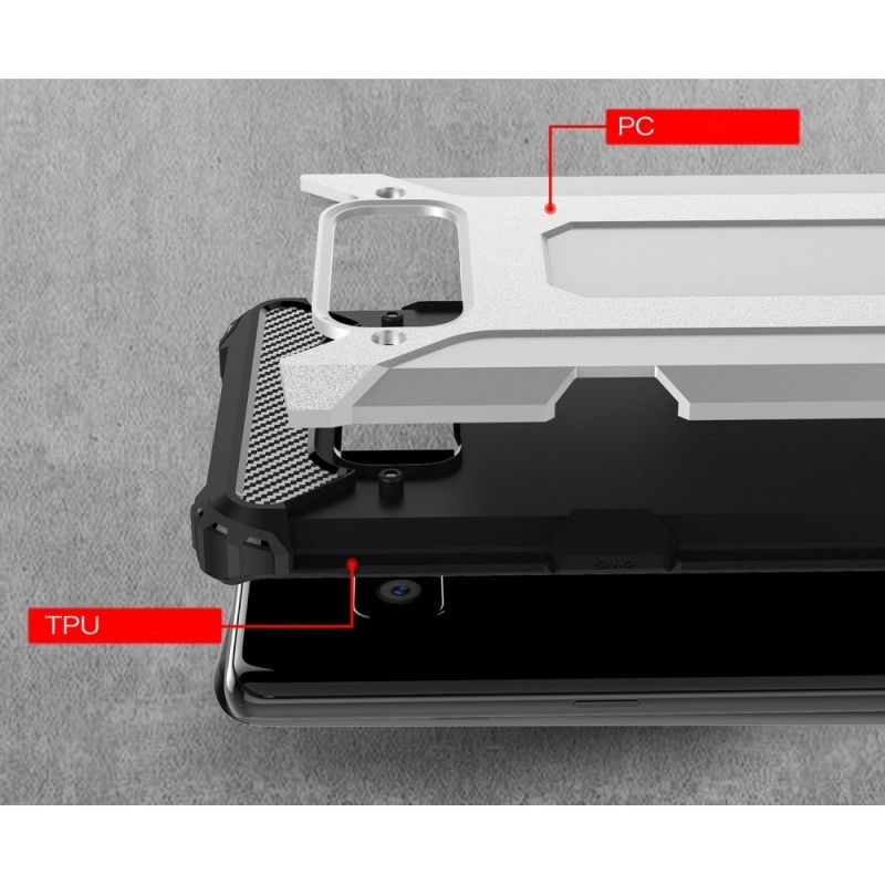 Etui Samsung Galaxy Note 8 Czerwony Czarny Ocalały