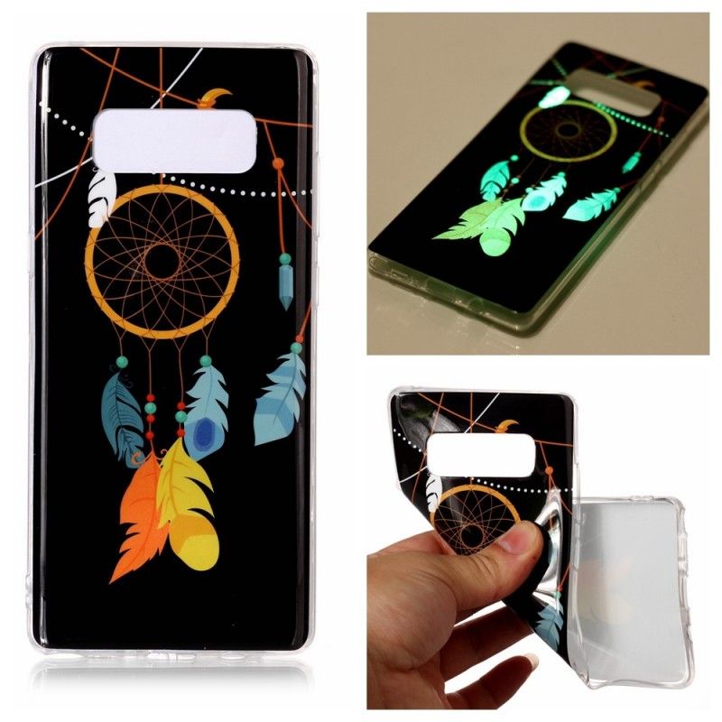 Futerały Samsung Galaxy Note 8 Etui na Telefon Unikalny Fluorescencyjny Łapacz Snów