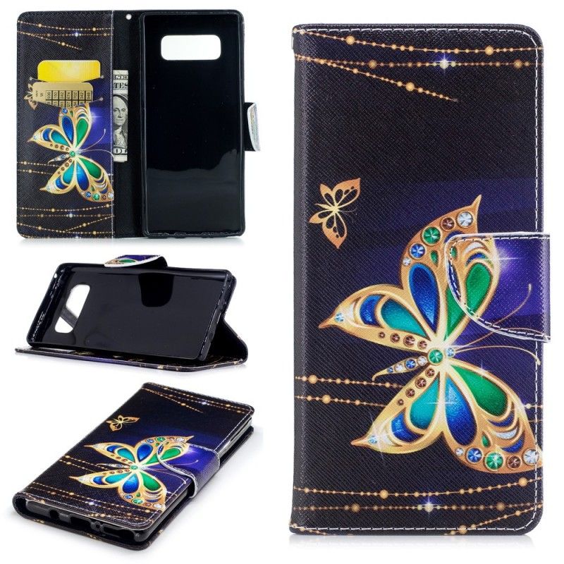 Obudowa Samsung Galaxy Note 8 Etui na Telefon Magiczny Motyl