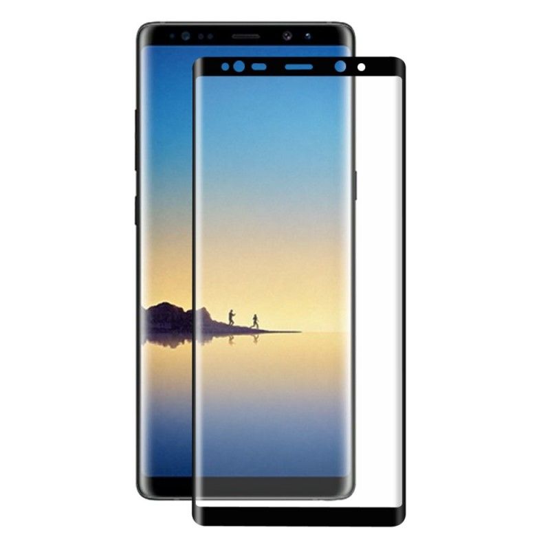 Ochrona Szkła Hartowanego Samsung Galaxy Note 8 Biały Czarny