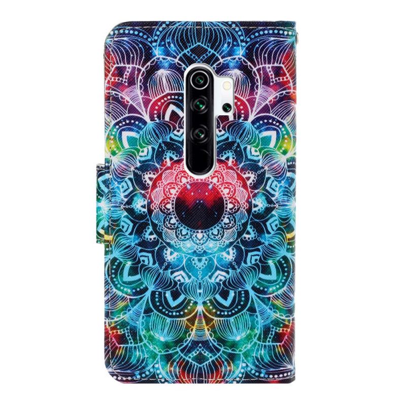 Etui Folio Xiaomi Redmi Note 8 Pro Efektowna Mandala Ze Stringami Etui Ochronne