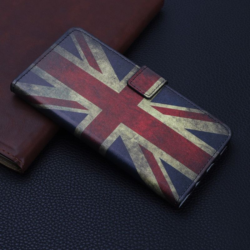 Etui Folio Xiaomi Redmi Note 8 Pro Flaga Anglii Etui Ochronne