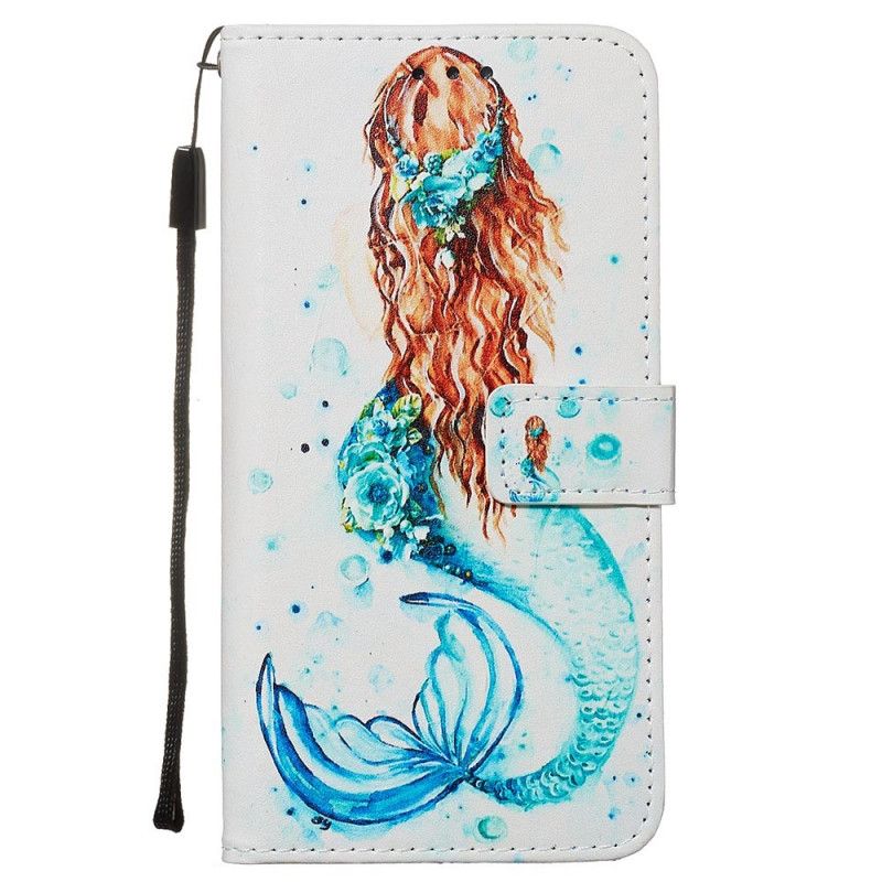 Etui Folio Xiaomi Redmi Note 8 Pro Rozmyślania Syreny Stringi