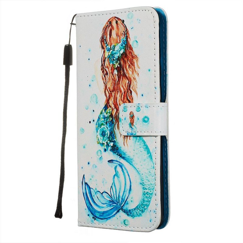 Etui Folio Xiaomi Redmi Note 8 Pro Rozmyślania Syreny Stringi