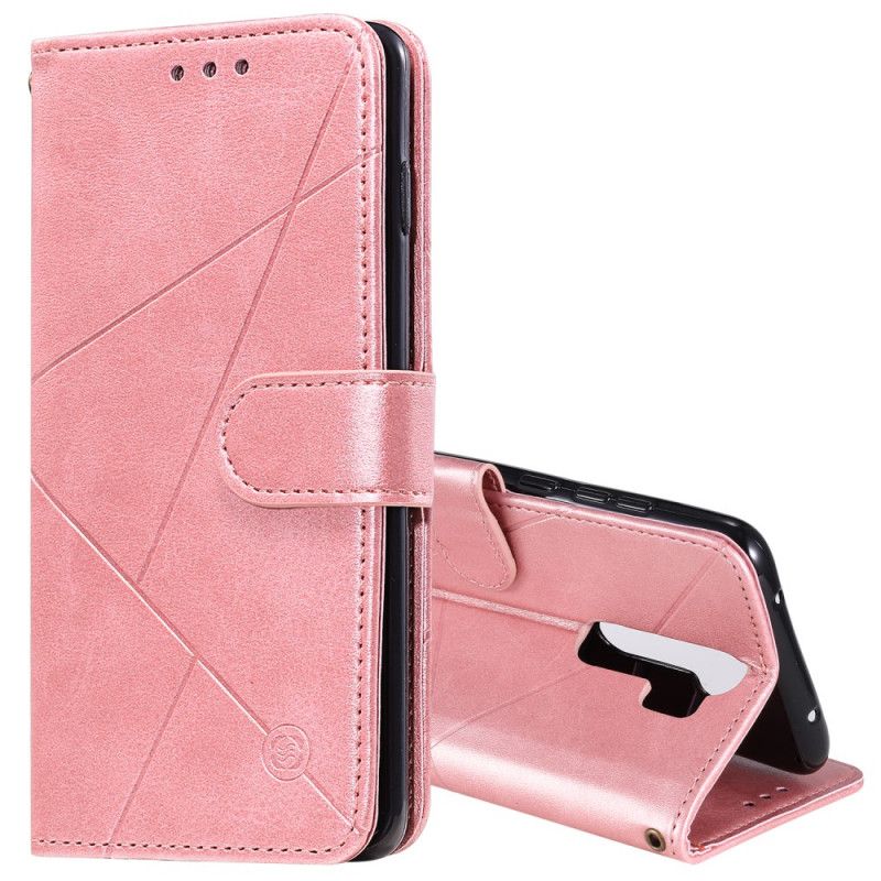 Etui Folio Xiaomi Redmi Note 8 Pro Zielony Diamentowa Imitacja Skóry