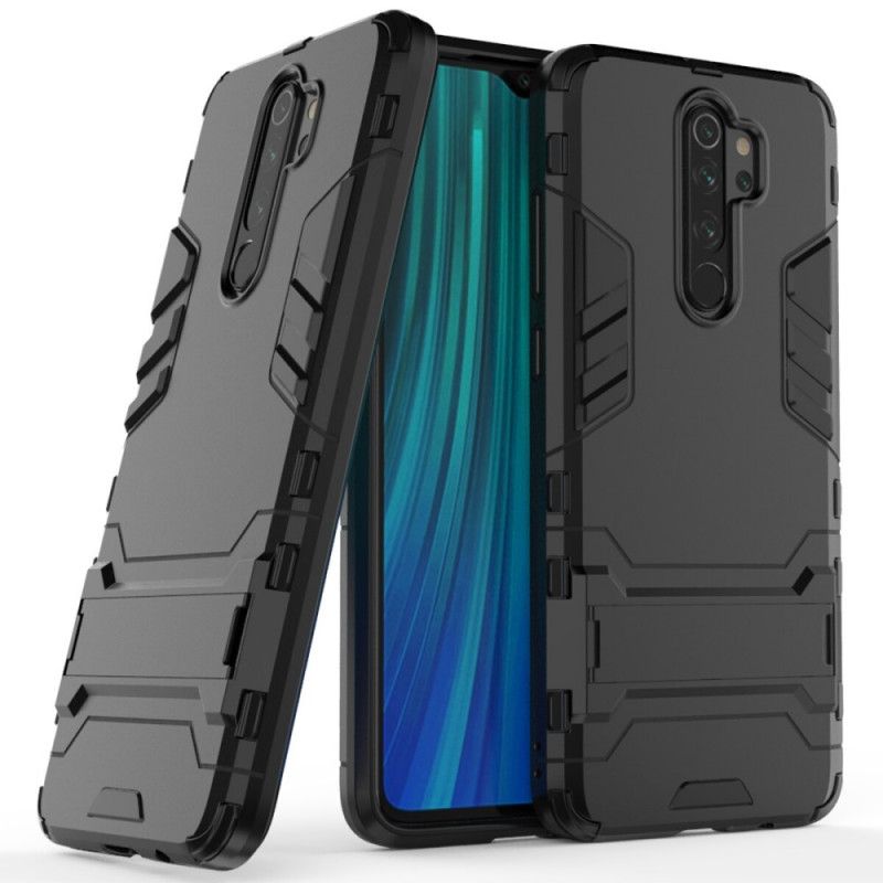 Etui Xiaomi Redmi Note 8 Pro Czerwony Czarny Ultra Odporny