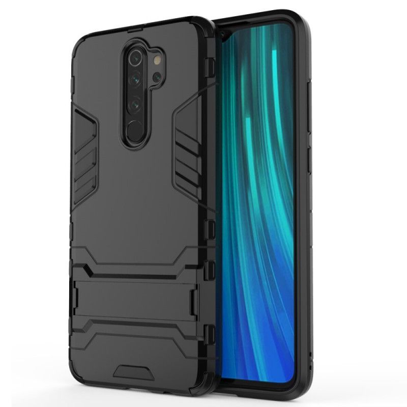 Etui Xiaomi Redmi Note 8 Pro Czerwony Czarny Ultra Odporny