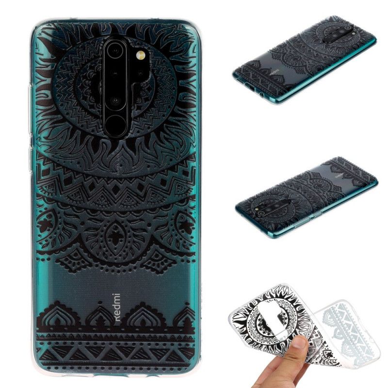 Etui Xiaomi Redmi Note 8 Pro Mandala Kwiatowa Etui Ochronne