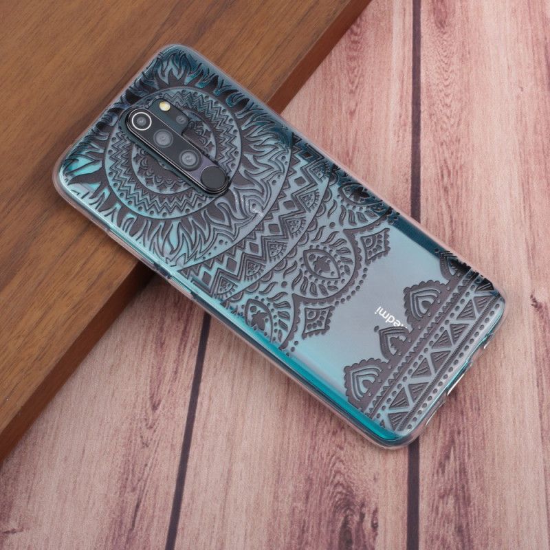 Etui Xiaomi Redmi Note 8 Pro Mandala Kwiatowa Etui Ochronne