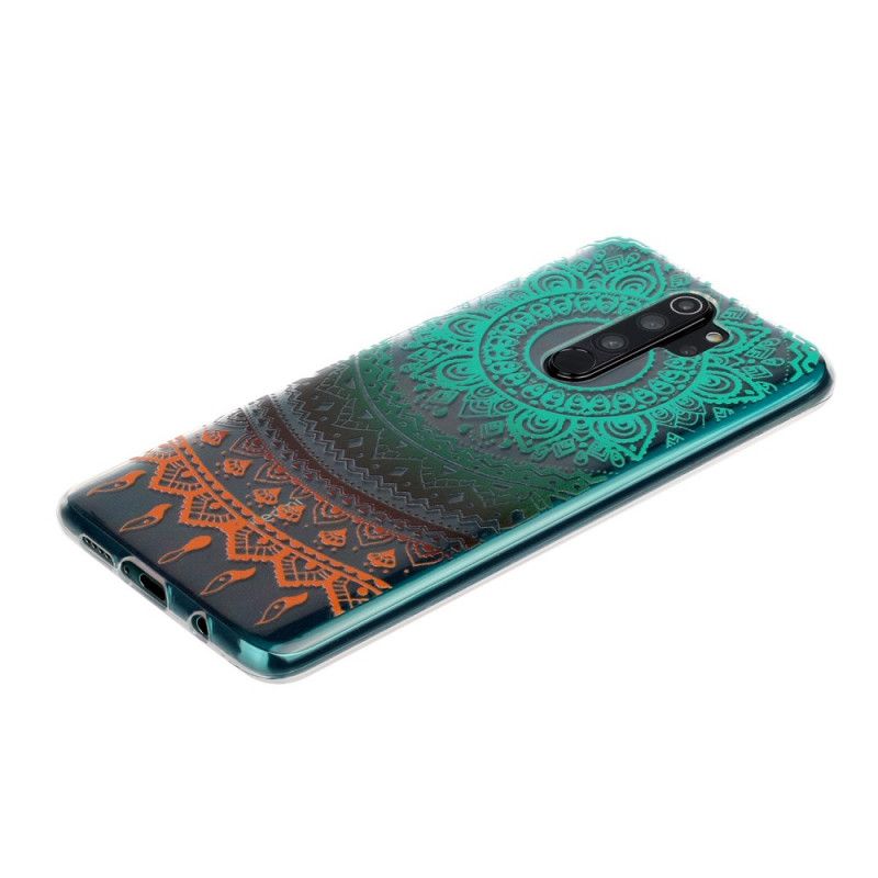 Etui Xiaomi Redmi Note 8 Pro Przezroczysta Kolorowa Mandala