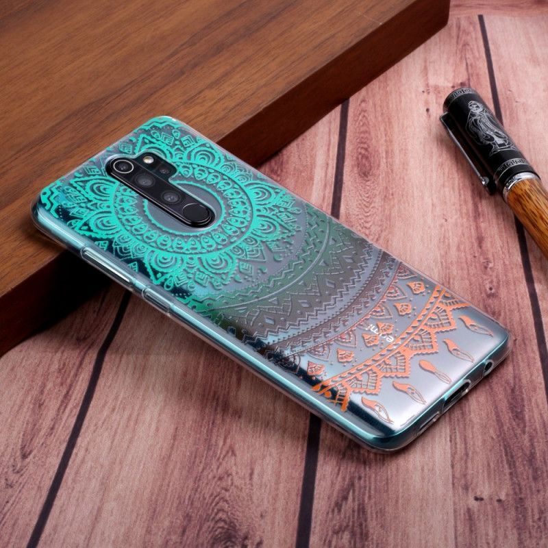 Etui Xiaomi Redmi Note 8 Pro Przezroczysta Kolorowa Mandala