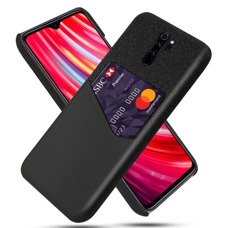 Etui Xiaomi Redmi Note 8 Pro Szary Czarny Posiadacz Karty Ksq Etui Ochronne