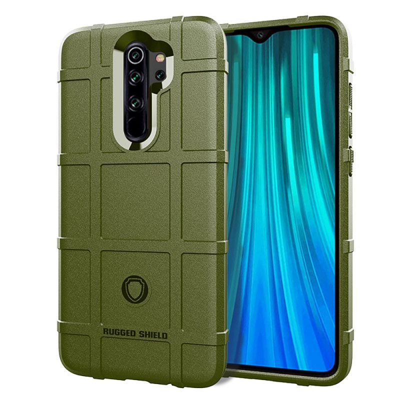 Etui Xiaomi Redmi Note 8 Pro Szary Czarny Wytrzymała Tarcza