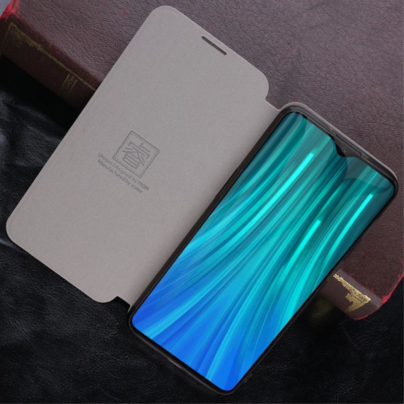 Flip Kotelot Xiaomi Redmi Note 8 Pro Czarny Etui na Telefon Mofi Vintage Classic