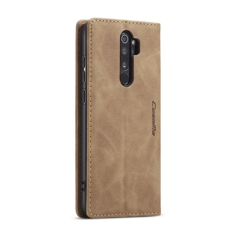 Flip Kotelot Xiaomi Redmi Note 8 Pro Granatowy Czarny Etui Z Imitacji Skóry