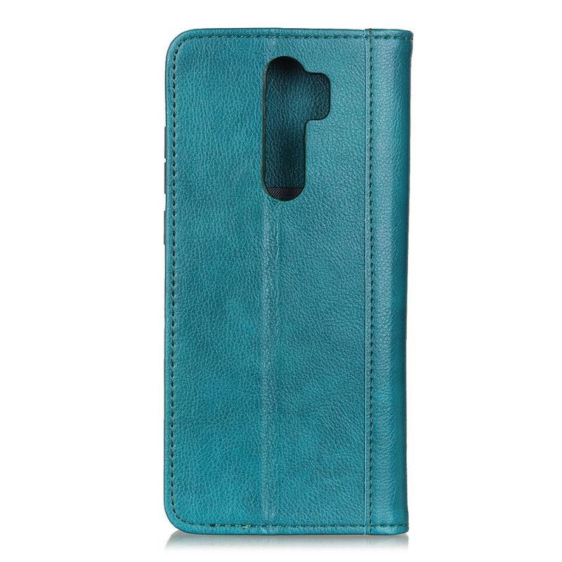 Flip Kotelot Xiaomi Redmi Note 8 Pro Granatowy Czarny Wersja Z Dwoiny Liczi