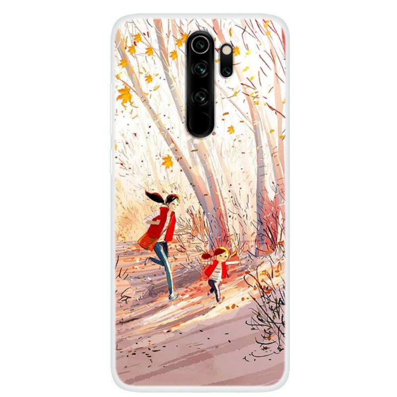 Futerały Xiaomi Redmi Note 8 Pro Etui na Telefon Jesienny Krajobraz