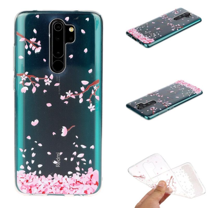 Futerały Xiaomi Redmi Note 8 Pro Etui na Telefon Płatki W Szaleństwie