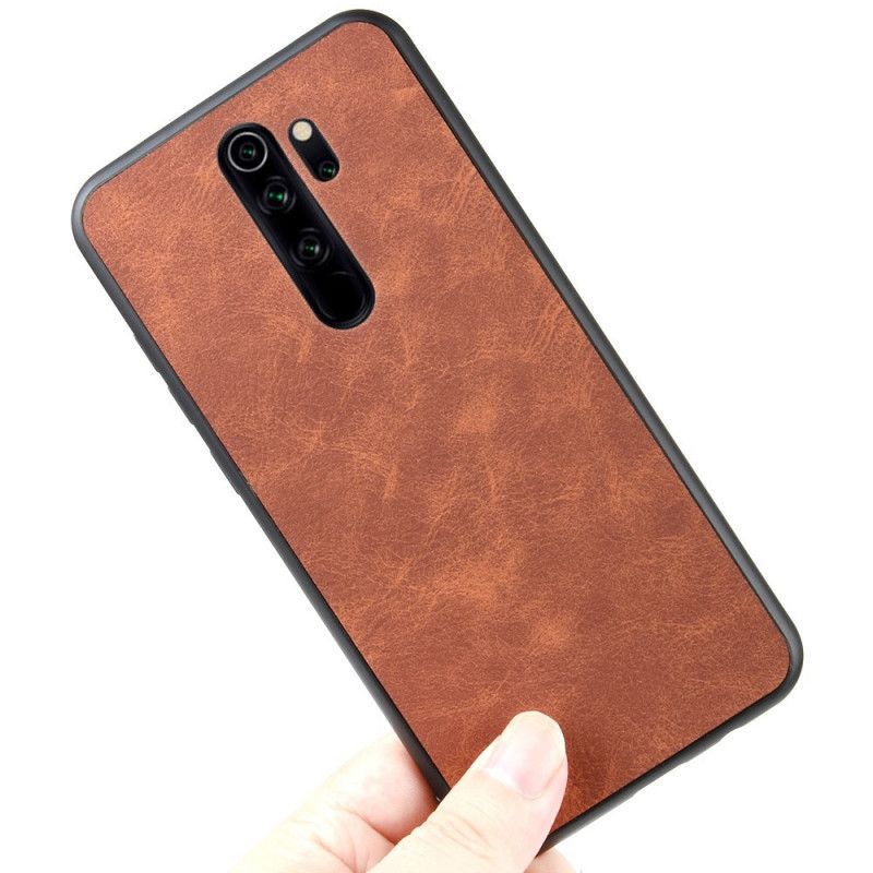 Futerały Xiaomi Redmi Note 8 Pro Granatowy Czarny Etui na Telefon Efekt Skóry W Stylu Vintage