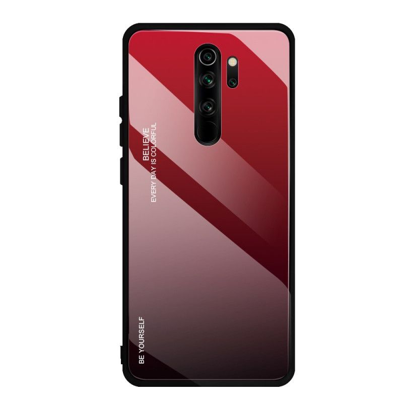 Futerały Xiaomi Redmi Note 8 Pro Magenta Czerwony Kolor Ocynkowany