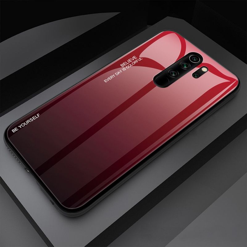 Futerały Xiaomi Redmi Note 8 Pro Magenta Czerwony Kolor Ocynkowany