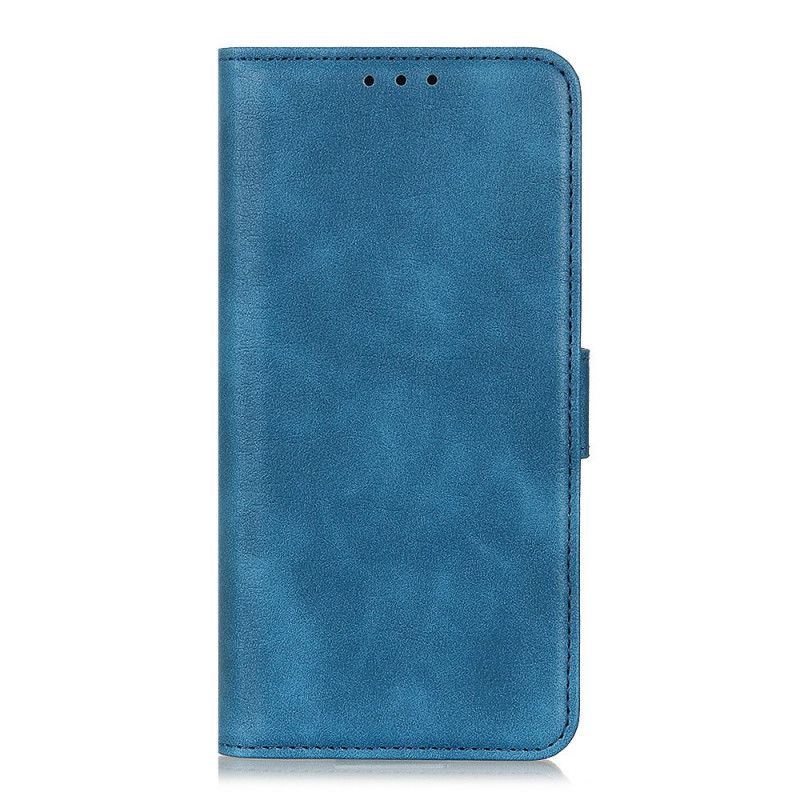 Obudowa Xiaomi Redmi Note 8 Pro Czerwony Czarny Efekt Skóry Monet