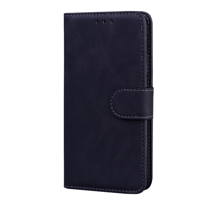 Etui Folio Xiaomi Redmi 9A Czerwony Czarny Imitacja Skóry W Nowych Kolorach Etui Ochronne