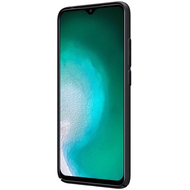 Etui Xiaomi Redmi 9A Biały Czarny Sztywny Matowy Nillkin Etui Ochronne