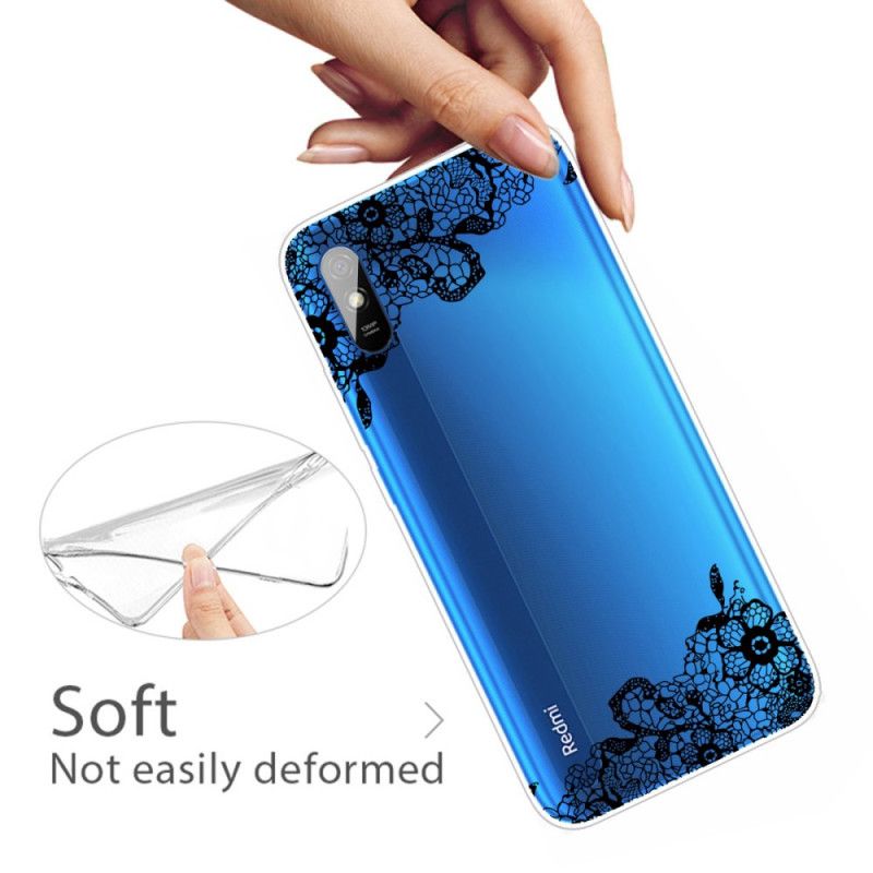 Etui Xiaomi Redmi 9A Cienka Koronka