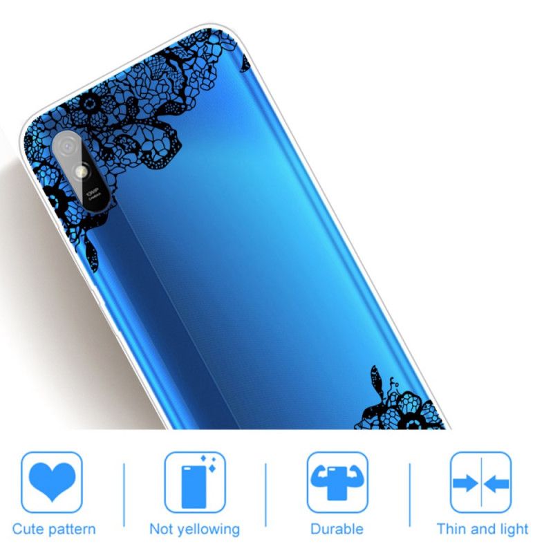 Etui Xiaomi Redmi 9A Cienka Koronka