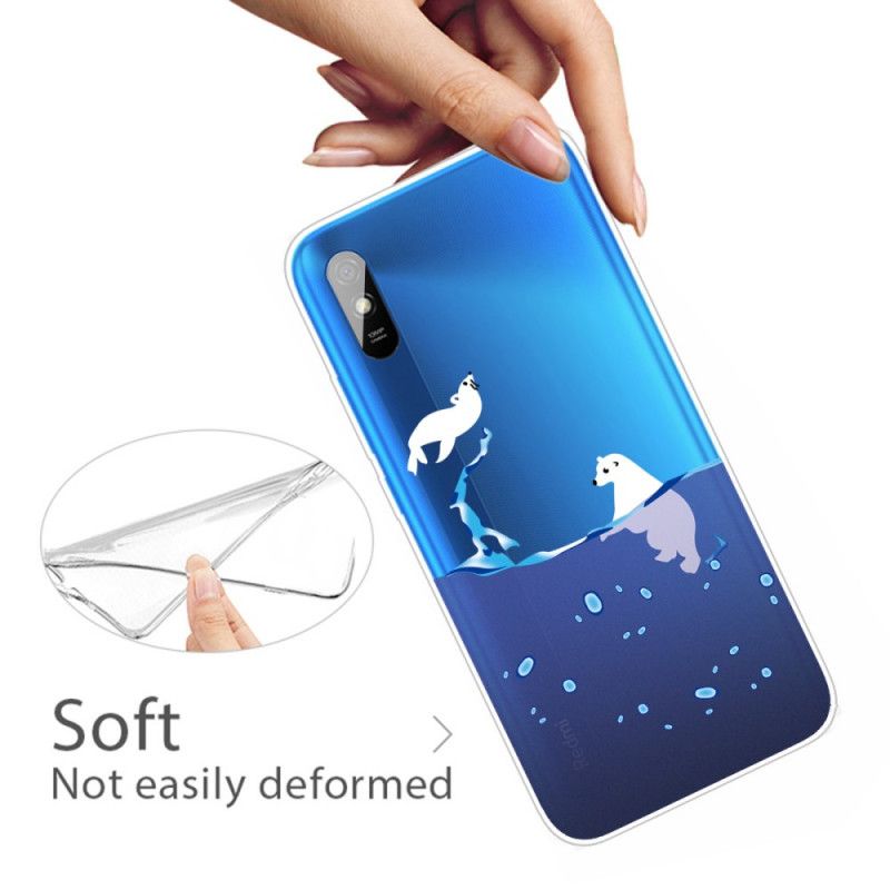 Etui Xiaomi Redmi 9A Gry Morskie