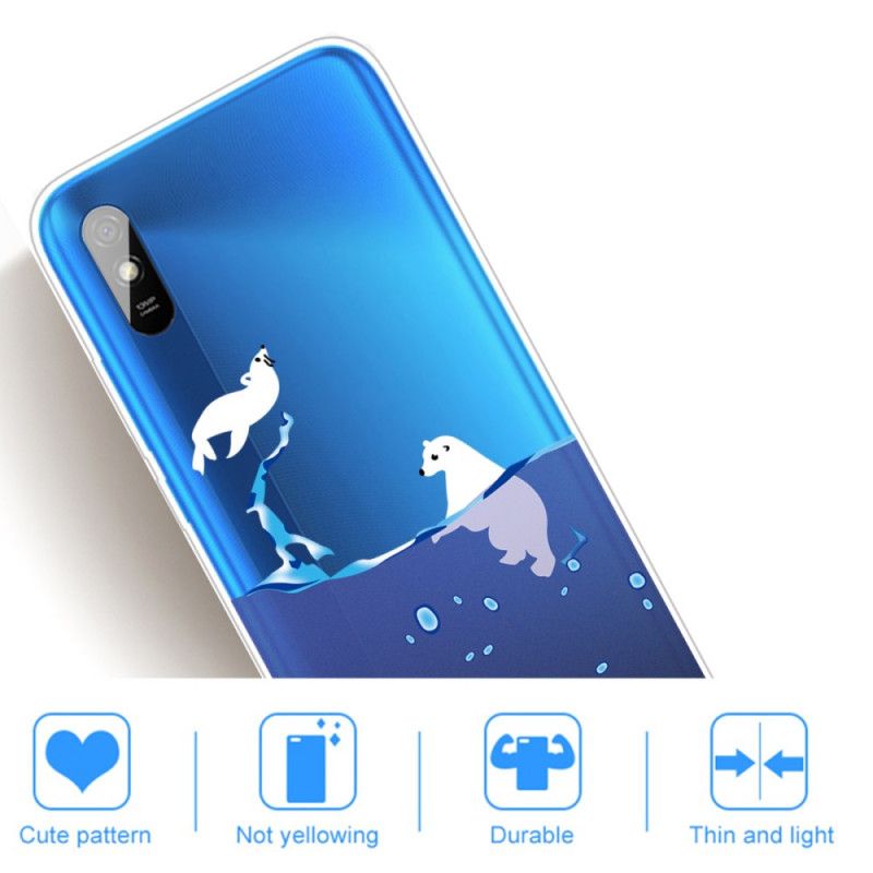 Etui Xiaomi Redmi 9A Gry Morskie